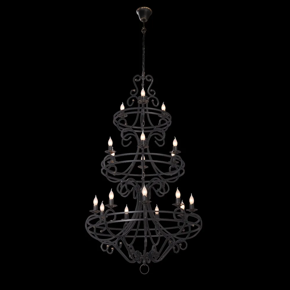 Изображение 1 Люстра "Зоя" RS111/9+6+3