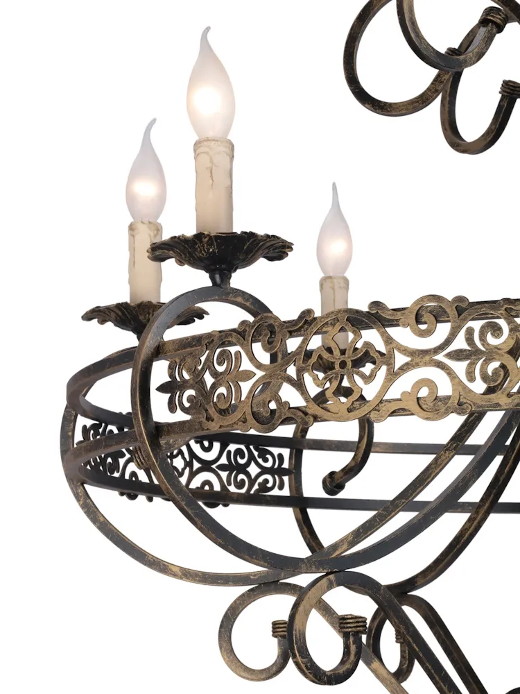 Изображение 3 Паникадило RS239/8 8xЕ14 D80xH90см+цепь 1 метр