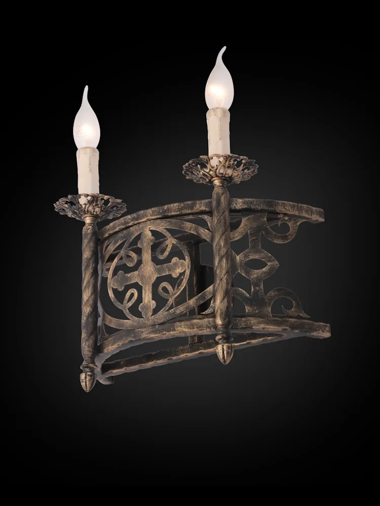 Изображение 1 Бра RS247/2А 2xE14 L36xW13xH17см