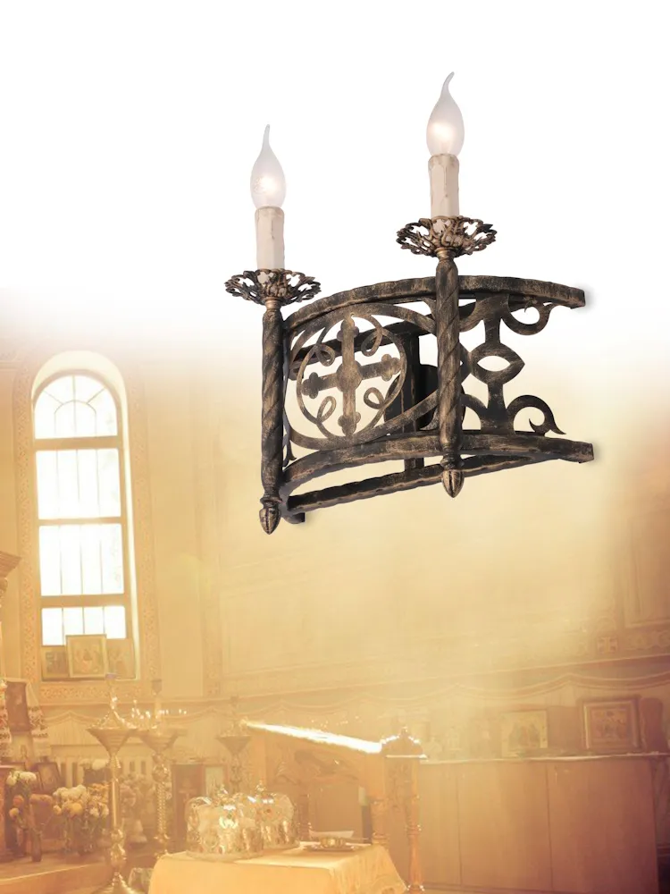 Изображение 2 Бра RS247/2А 2xE14 L36xW13xH17см