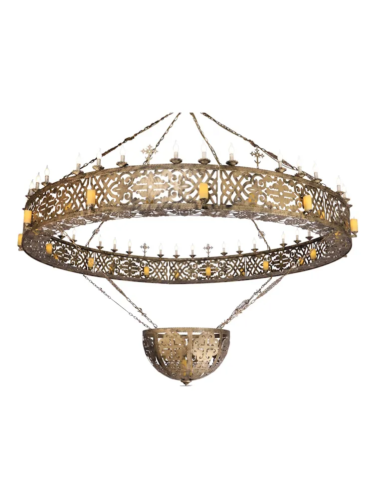 Изображение - Хорос с корзиной RS249-36+12+12+1 61xЕ14 D320xL45/110см+ цепь 2 метра