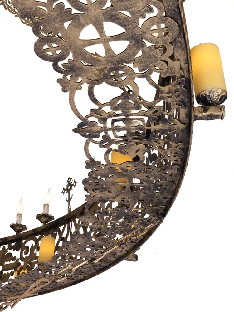 Изображение 3 Хорос с корзиной RS249-36+12+12+1 61xЕ14 D320xL45/110см+ цепь 2 метра