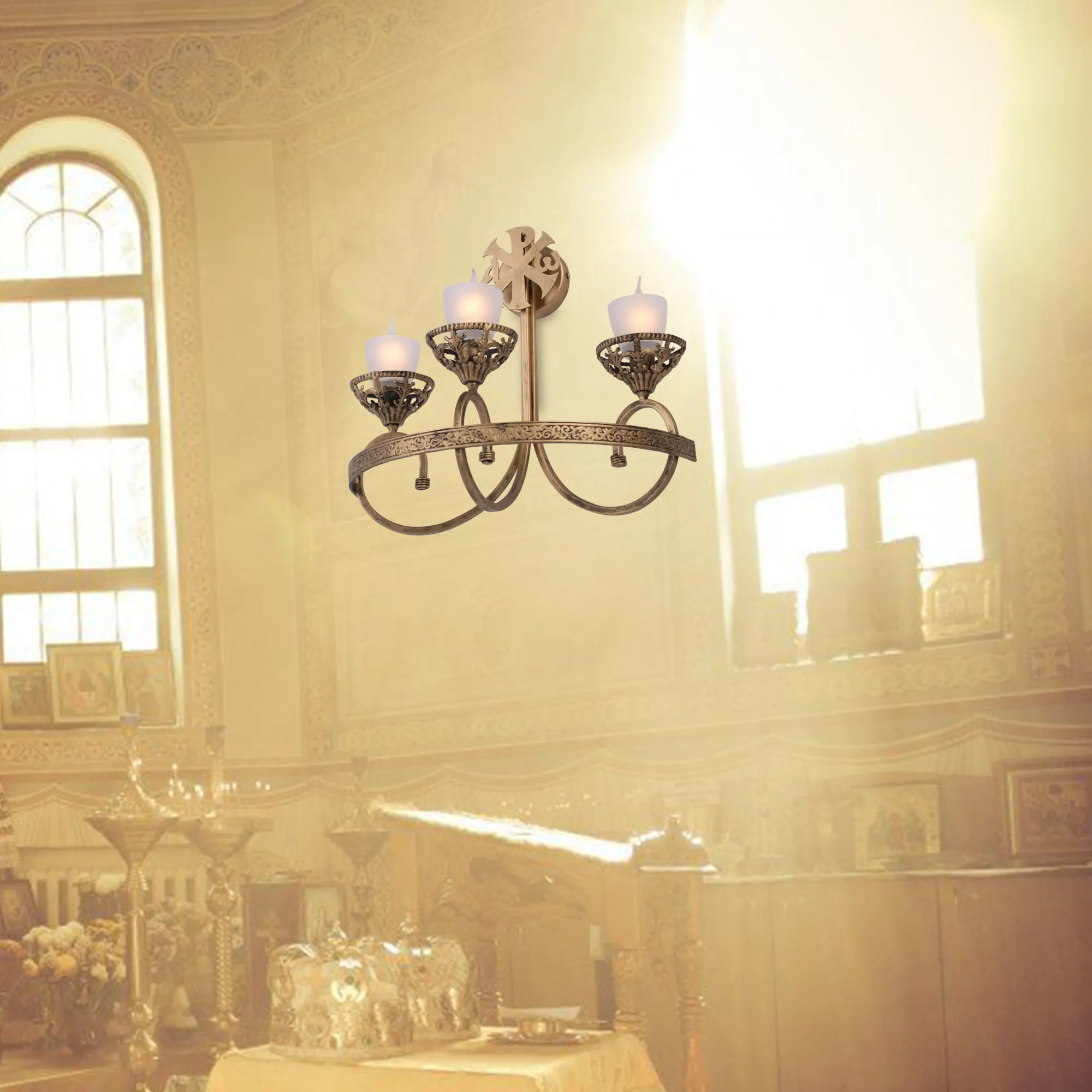 Изображение 2 Бра с лампадками RS236/3A 