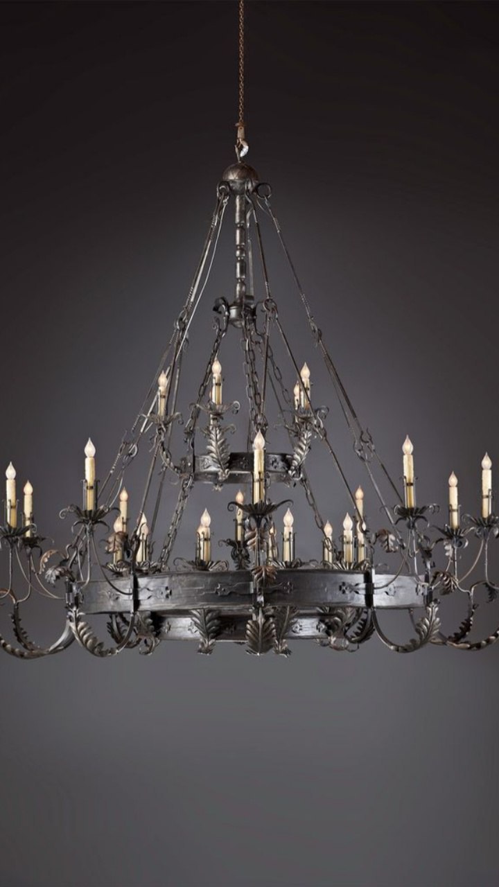 Галерея для новости 1 Новинка: Люстра RS172/4+8+16 — когда свет становится архитектурой.